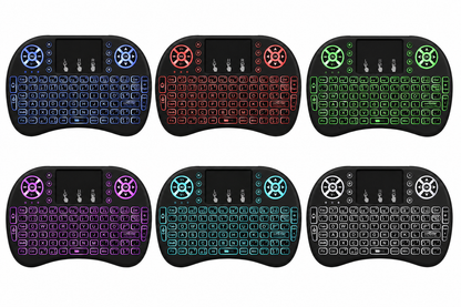 Mini wireless keyboard with touchpad
