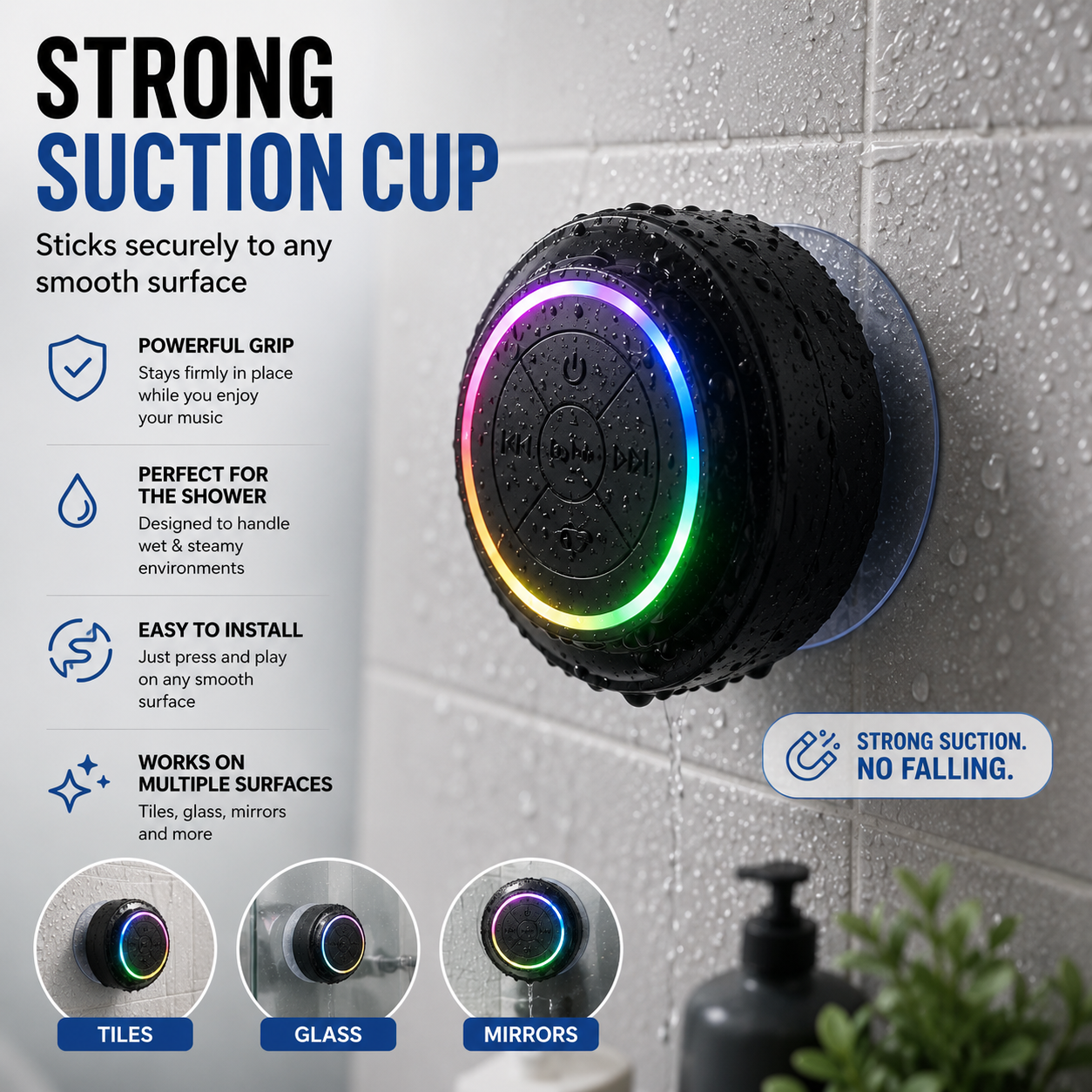 Bluetooth Shower Speaker